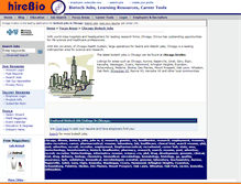 Tablet Screenshot of chicago.hirebio.com