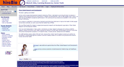 Desktop Screenshot of pfizer.hirebio.com
