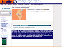 Tablet Screenshot of illinois.hirebio.com