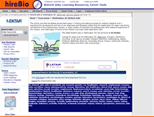 Tablet Screenshot of dc.hirebio.com