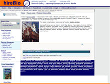 Tablet Screenshot of boston.hirebio.com